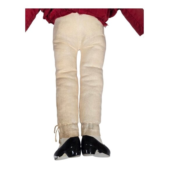 Antique Chef & Baker 16" Porcelain Dolls European Kalmar Cloth Body Baking Theme - Picture 8 of 16